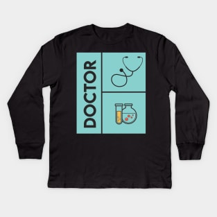 Doctor Love Kids Long Sleeve T-Shirt